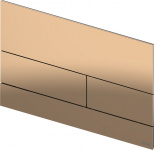TECEsquare II. Панель смыва,  металл, PVD Polished Red Gold