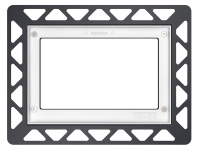ТЕСЕ Монтажная рамка для установки стеклянных панелей TECEloop или TECEsquare на уровне стены белый